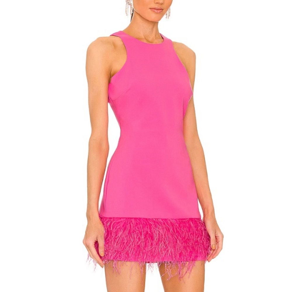 Brand New- LIKELY Cami Dress in Fuchsia Pink 💗✨ - Picture 2 of 15
